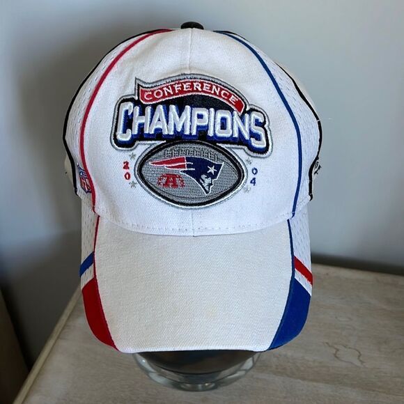 New EnglandāPatriotsĀ ConferenceāHatā2004ā - Picture 1 of 6